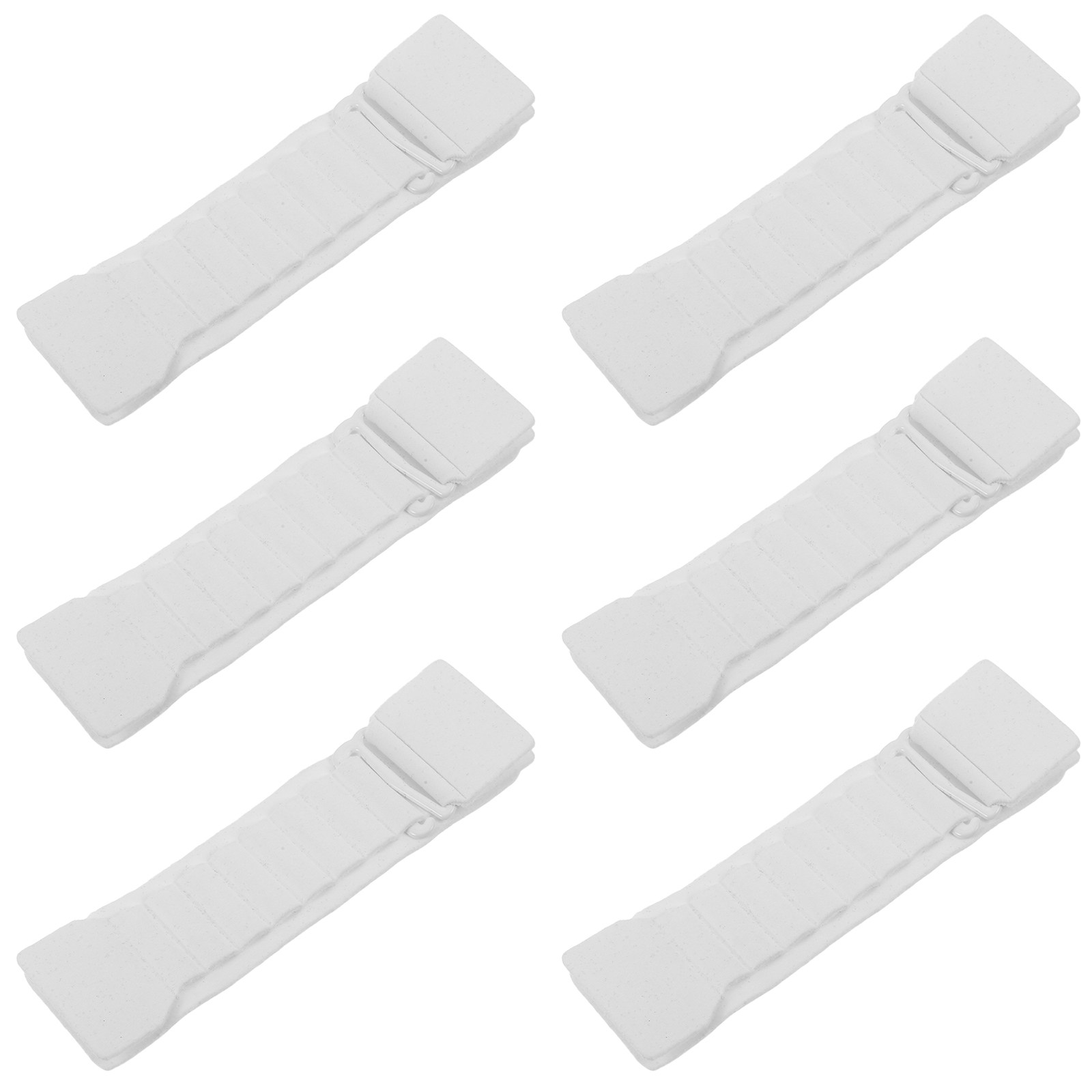 Sports Bra Racerback - 6Pcs Bra Buckle Extender White 8-Hole