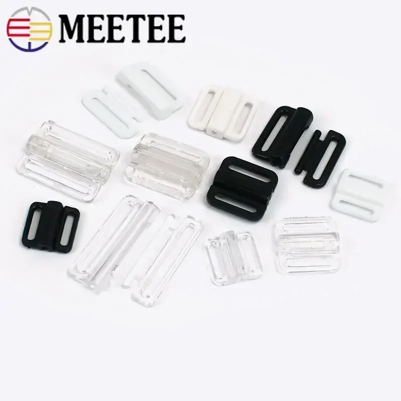 Nursing Bra Clip - 100Sets Meetee 8-25mm Plastic Bra Buckles