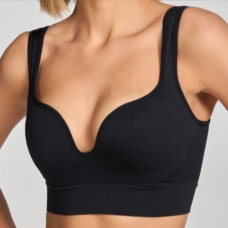 Underwire Bra Padded - 3D Sports Vest Breathable No Steel
