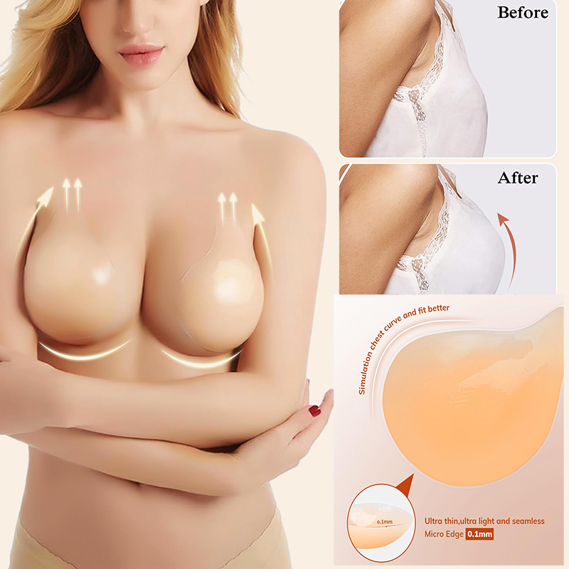 1/2 Pairs Women Sticky Bra Pus - огляд і ціна Strapless Bra Adhesive