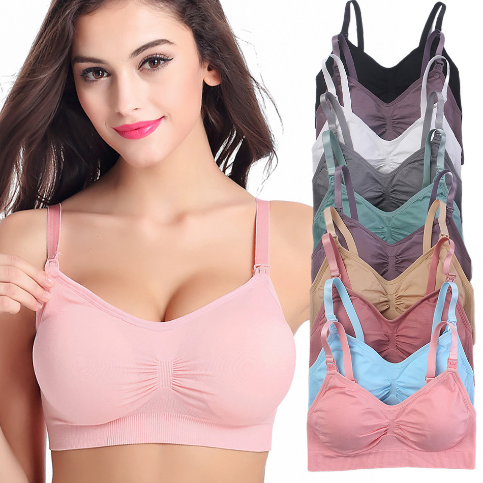 Breathable Maternity Pregnant  - огляд і ціна Sleep Bra Bralette