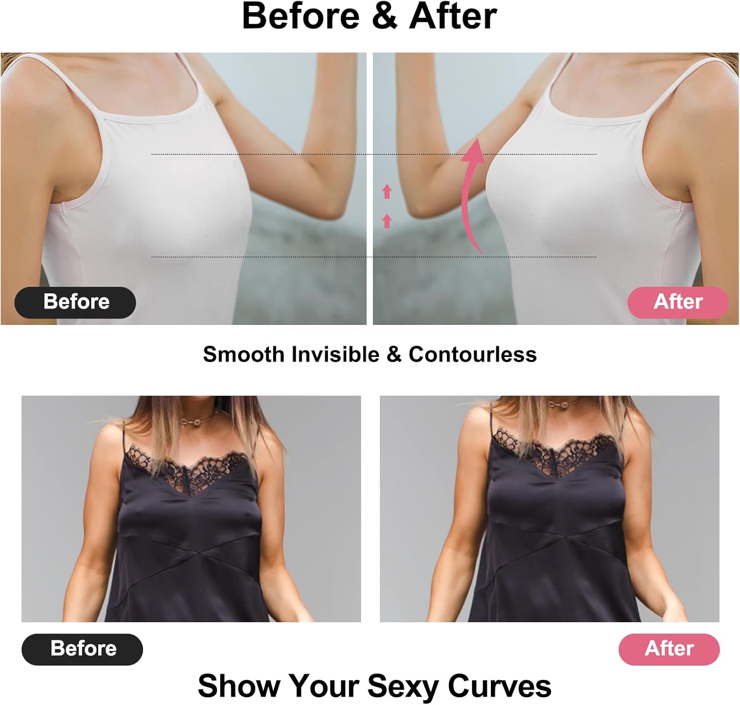 Sticky Bra Push Up Adhesive Br - огляд і ціна Strapless Bra Adhesive