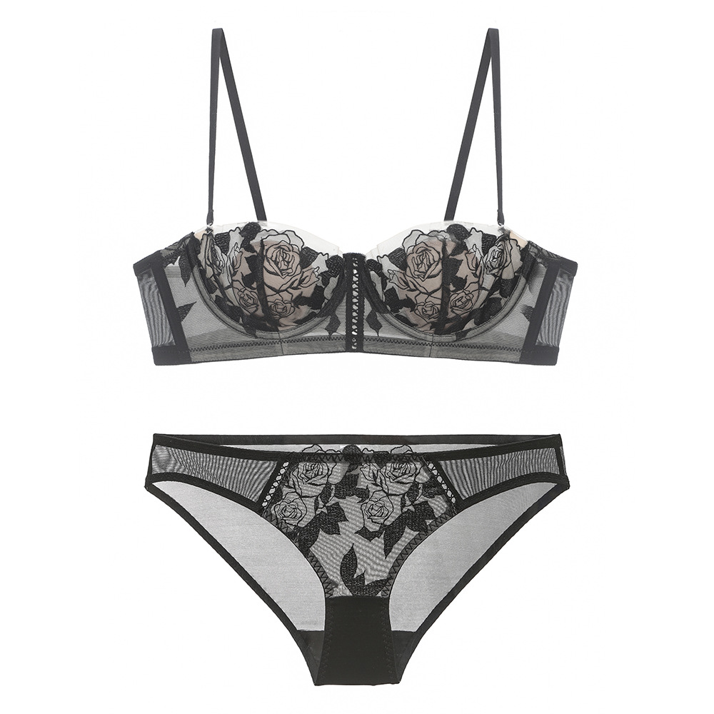 Purcoral Floral Rose Lace Balc - огляд і ціна Demi Bra Balconette