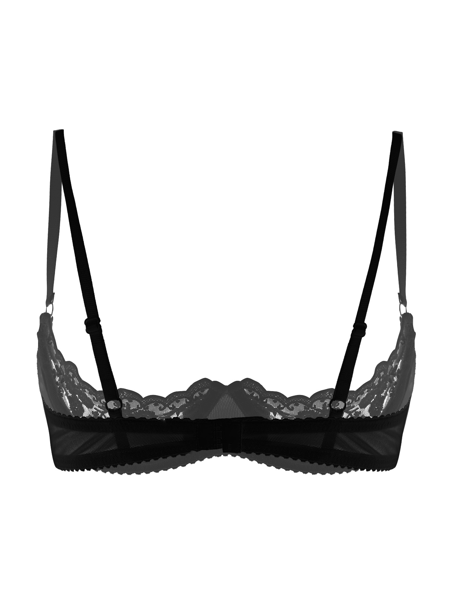 Women Sexy Open Cups Bra Sheer - огляд і ціна Sheer Bra Lace
