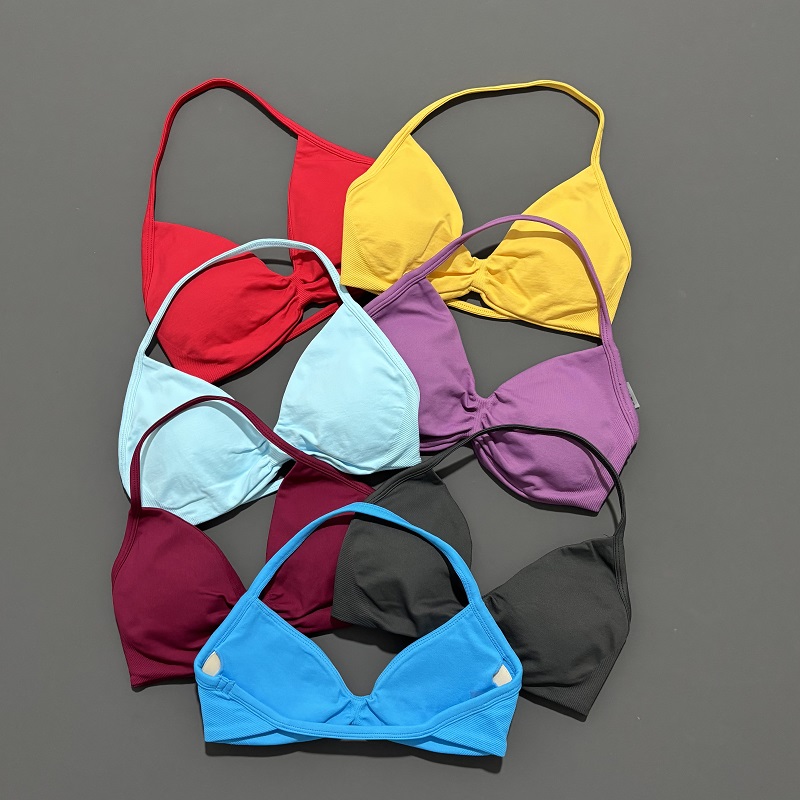 Sports Strappy Bra Yoga Underw - огляд і ціна Sports Bra Racerback
