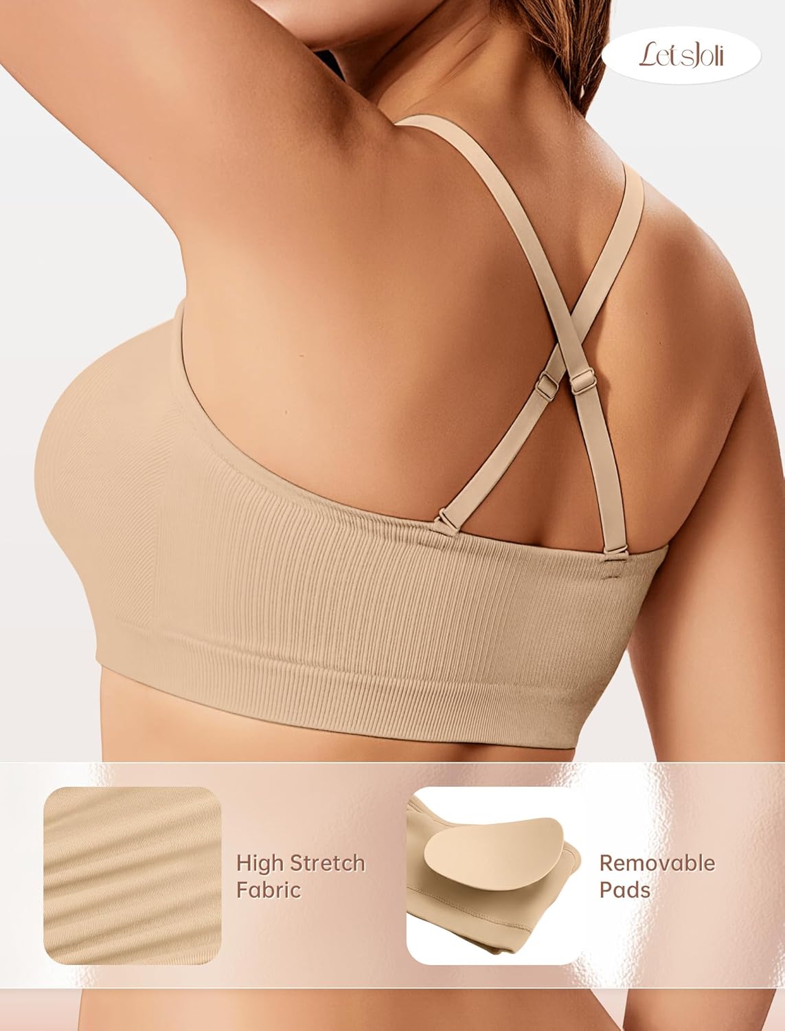 LetsJoli Push Up Strapless Bra - огляд і ціна Underwire Bra Padded