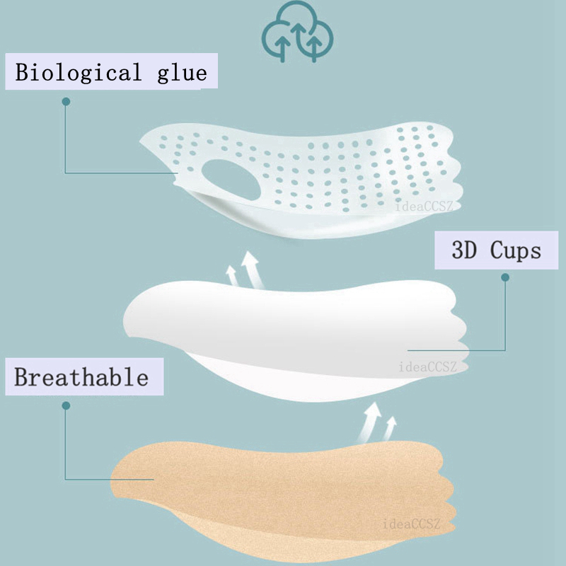 Sticky Adhesive Bras Invisible - огляд і ціна Backless Bra Sticky