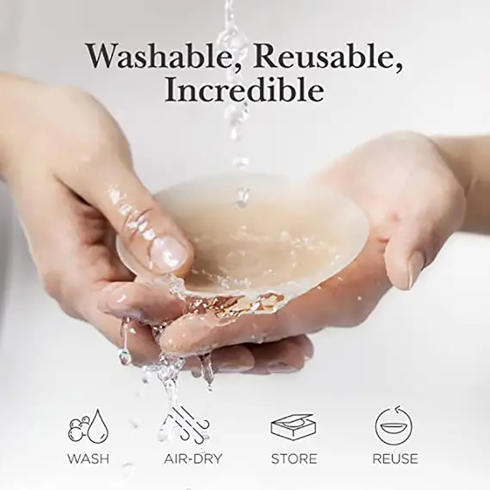 Reusable Silicone Adhesive Nip - огляд і ціна Strapless Bra Adhesive