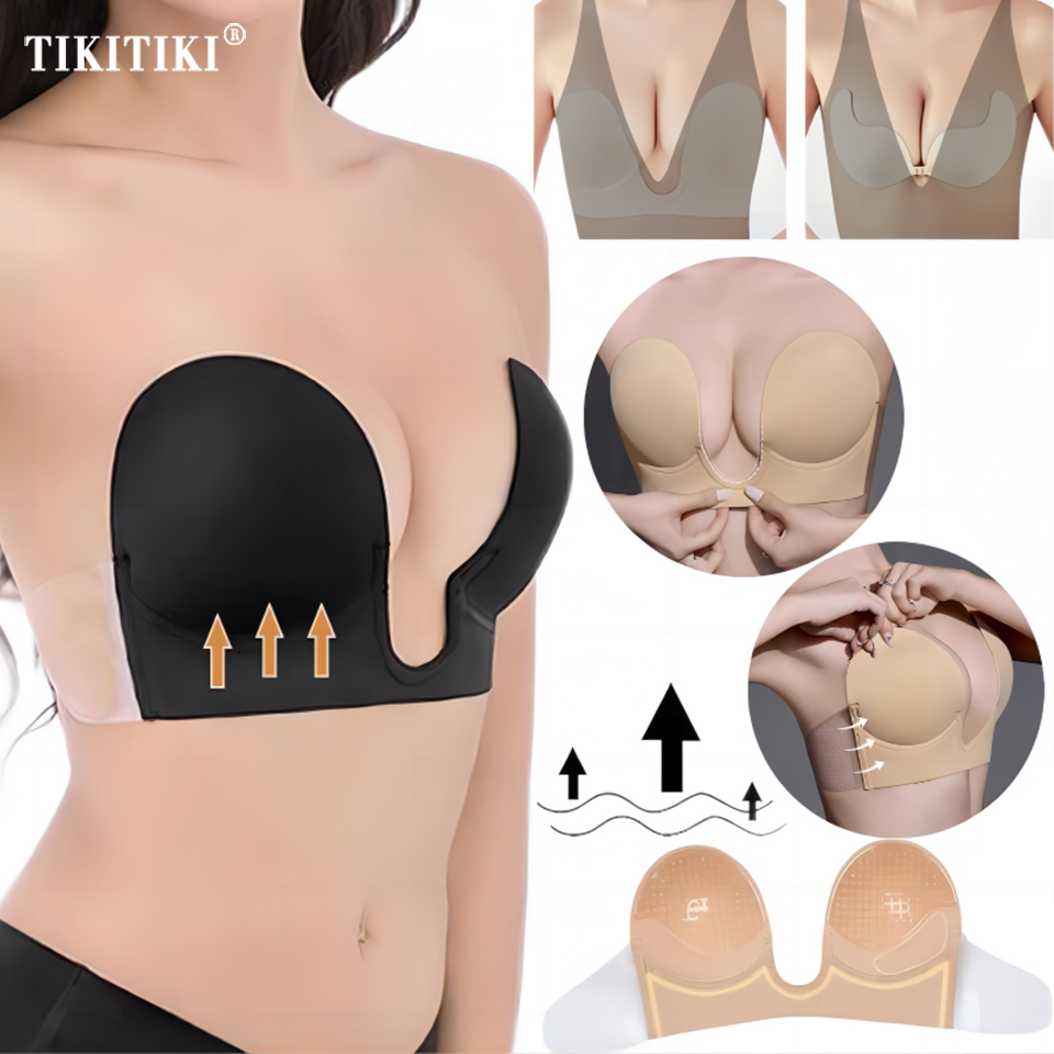 Invisible Push Up Bra Straples - огляд і ціна Backless Bra Sticky
