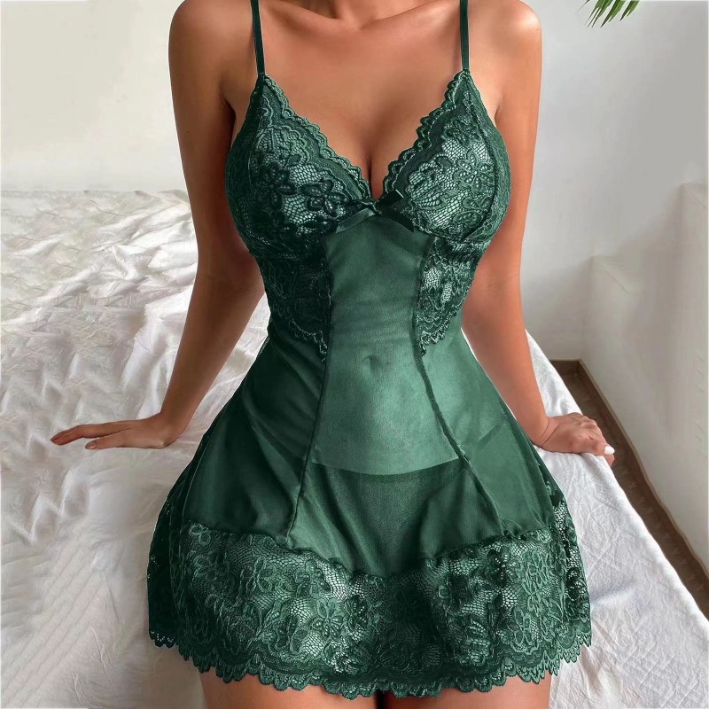 Sensual Lace & Tulle Sleepwear - огляд і ціна Lace Bralette Set