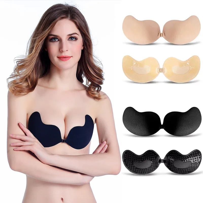 Sexy Women's Bra Invisible Pus - огляд і ціна Backless Bra Sticky