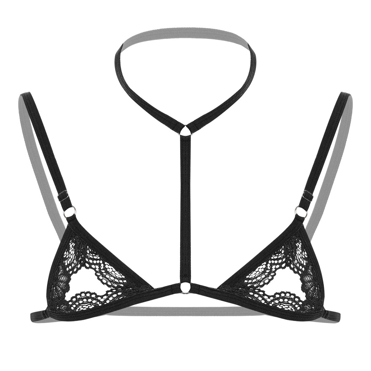 Sexy Men Harness Erotic Bra Ma - огляд і ціна Sheer Bra Lace