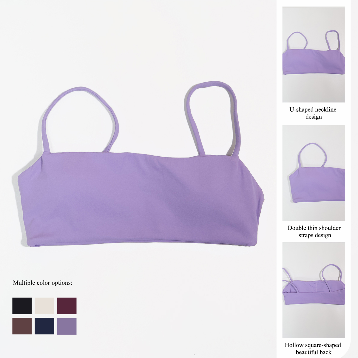 Ctenkevet New Summer Quick-dry - огляд і ціна Plunge Bra Push Up