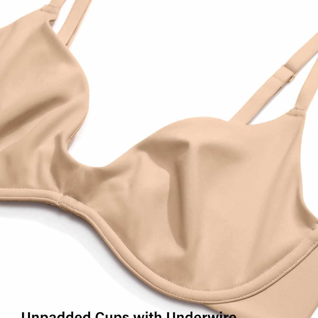 Women's Deep V Unpadded Seamle - огляд і ціна Wirefree Bra Comfort