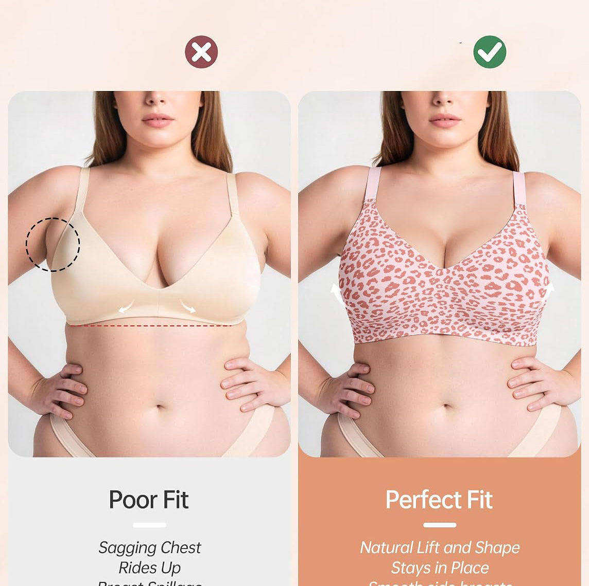 Women's Wireless Jelly Bra Sup - огляд і ціна Wirefree Bra Comfort