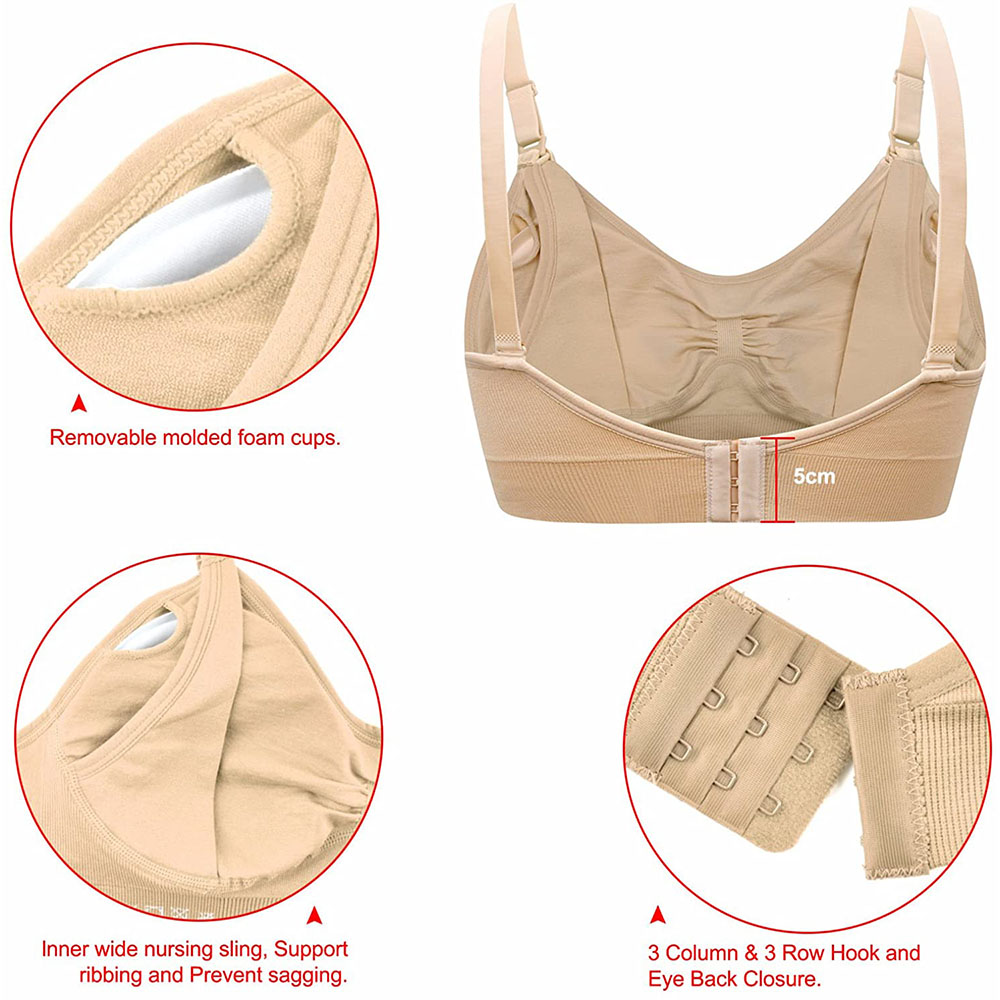 Womens Maternity  Nursing Bra  - огляд і ціна Nursing Bra Clip
