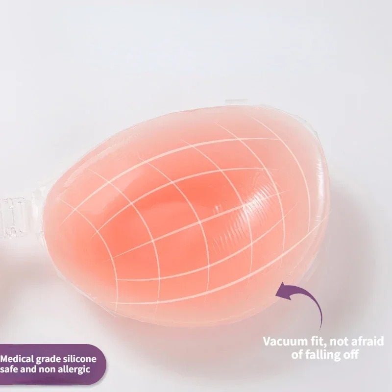 Silicone Bra Invisible Push Up - огляд і ціна Backless Bra Sticky