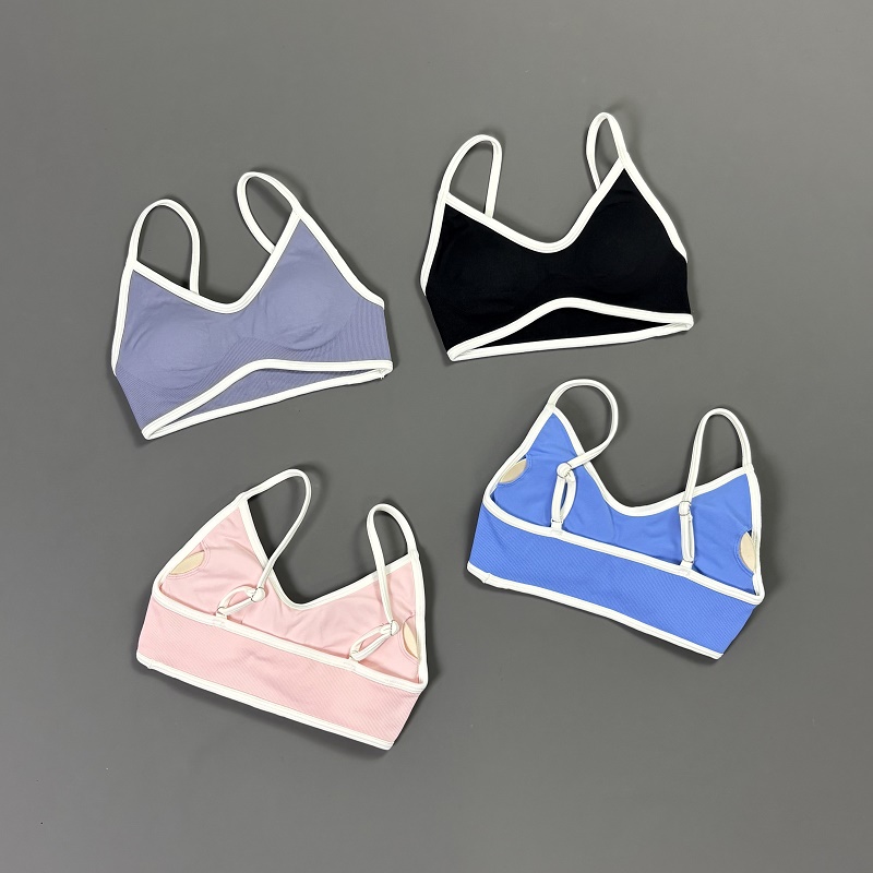 Women Contrastline Yoga Bra V  - огляд і ціна Sports Bra Racerback