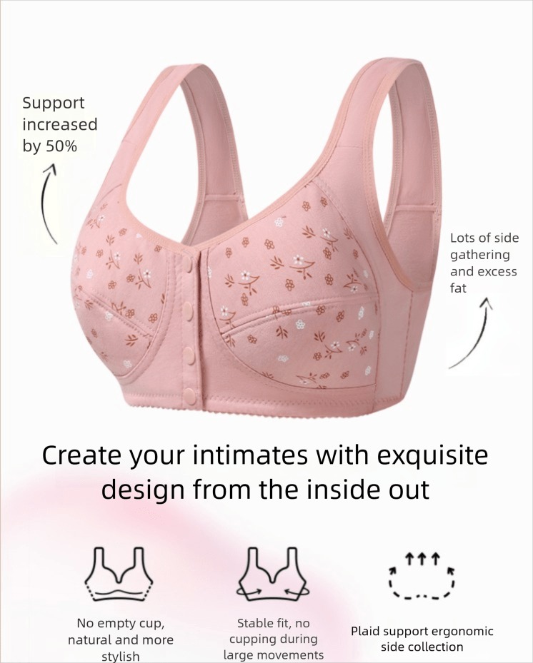 7pcs Elegant Lace Push Up Seam - огляд і ціна Full Coverage Bra