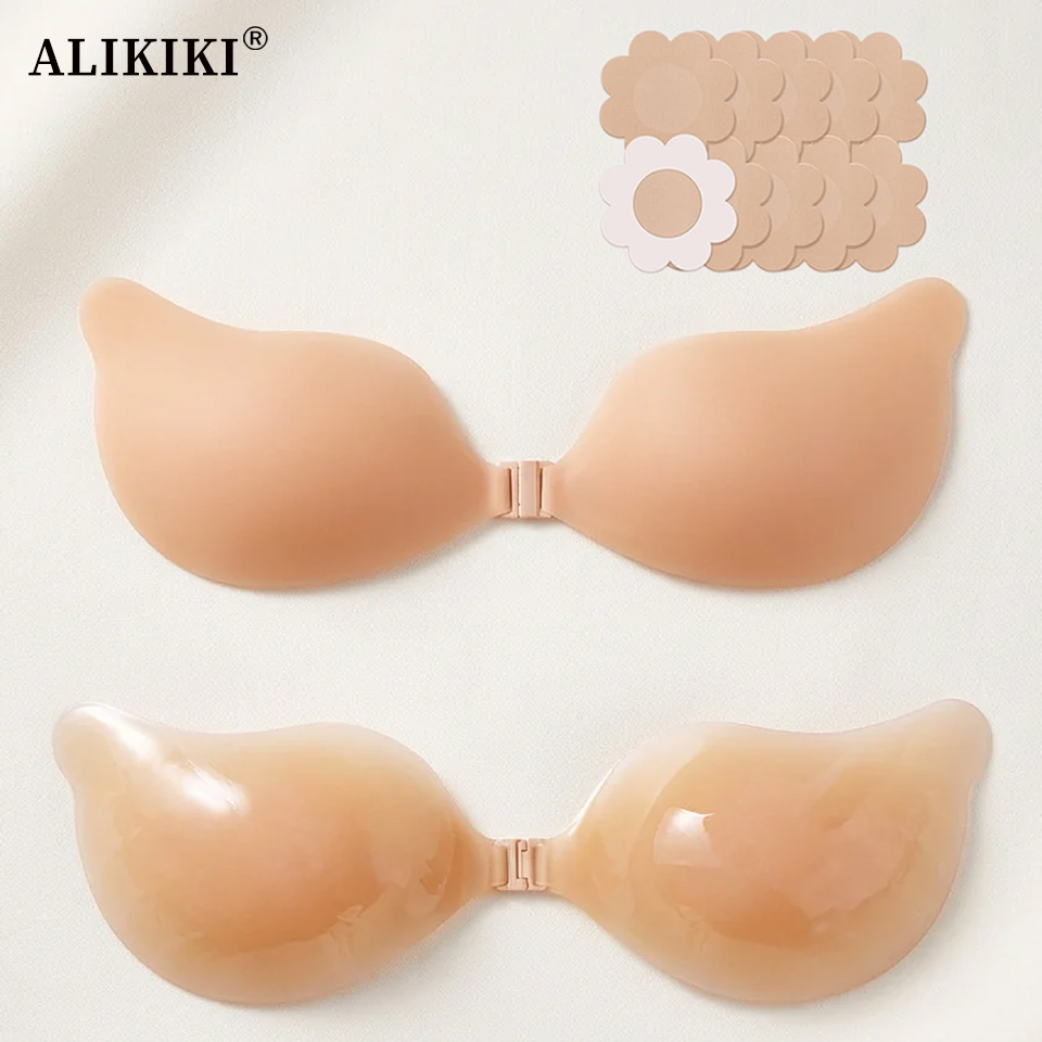 Adhesive Silicone Push Up Bra  - огляд і ціна Backless Bra Sticky