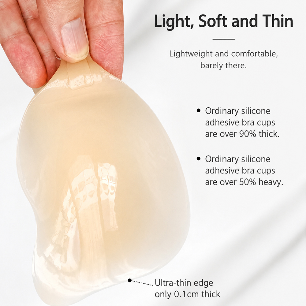 Adhesive Silicone Push Up Bra  - огляд і ціна Backless Bra Sticky