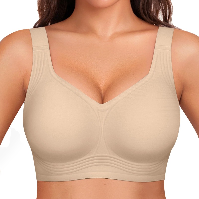 Plus Size Wireless Jelly Bra W - огляд і ціна Full Coverage Bra