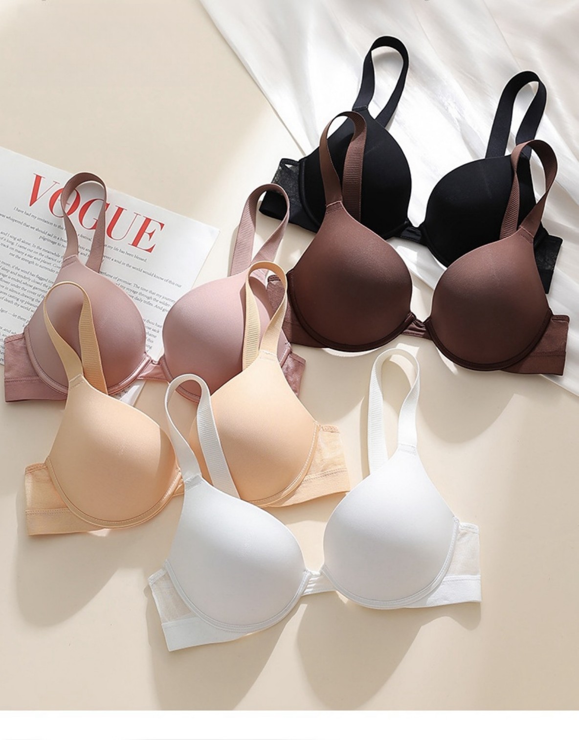 2025 Women's Plus Size Push Up - огляд і ціна Demi Bra Balconette