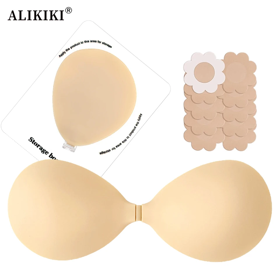 Strapless Push Up Sticky Bra P - огляд і ціна Backless Bra Sticky