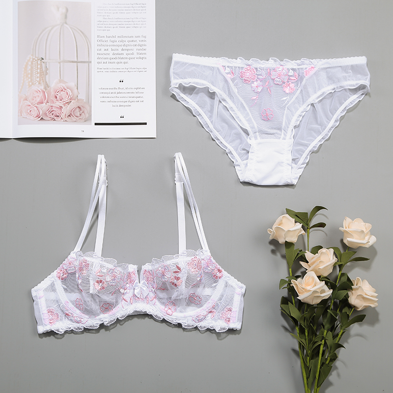 Lilymoda Women Sexy Ultrathin  - огляд і ціна Demi Bra Balconette