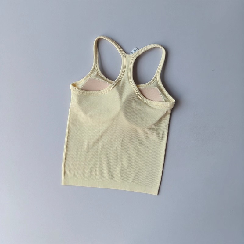 Summer Women's Yoga Camisole S - огляд і ціна T Shirt Bra Seamless