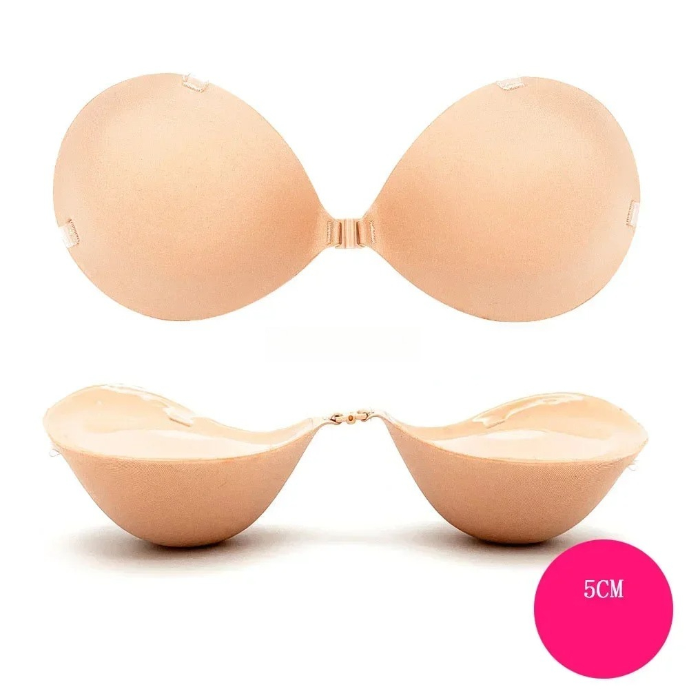 5cm/6cm Silicone Push Up Bra f - огляд і ціна Backless Bra Sticky