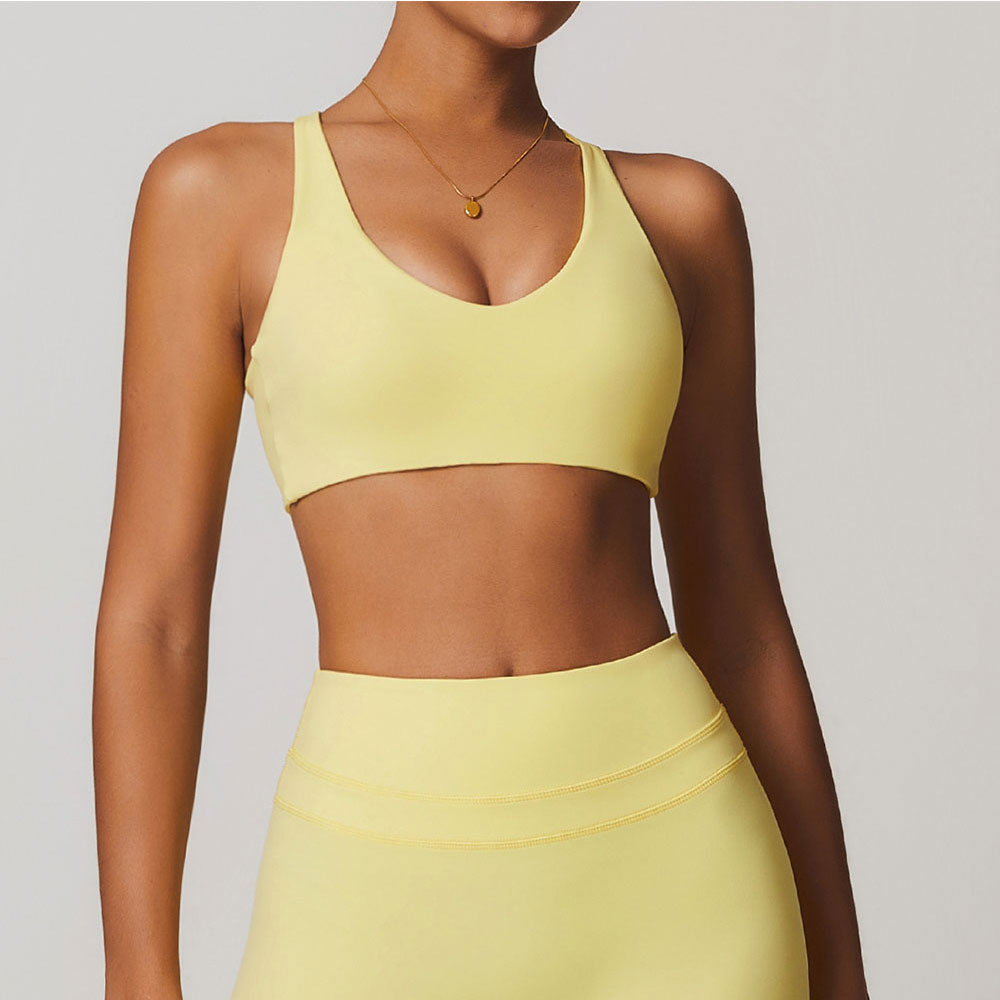 JUREN Sports Bra Women Fitness - огляд і ціна Plunge Bra Push Up