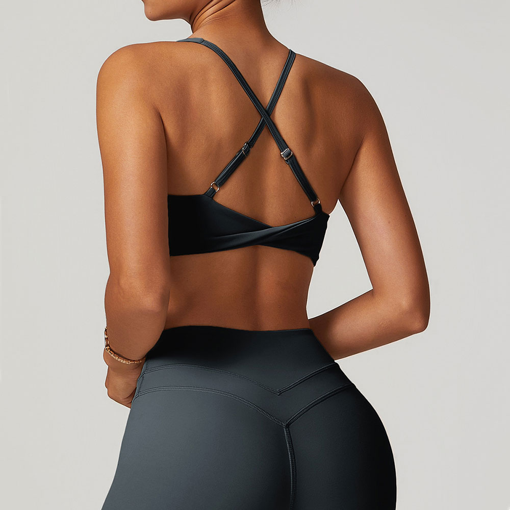 JUREN Sports Bra Women Fitness - огляд і ціна Plunge Bra Push Up