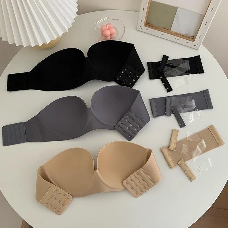 Women's Sexy Strapless Push-Up - огляд і ціна Cotton Bra Everyday