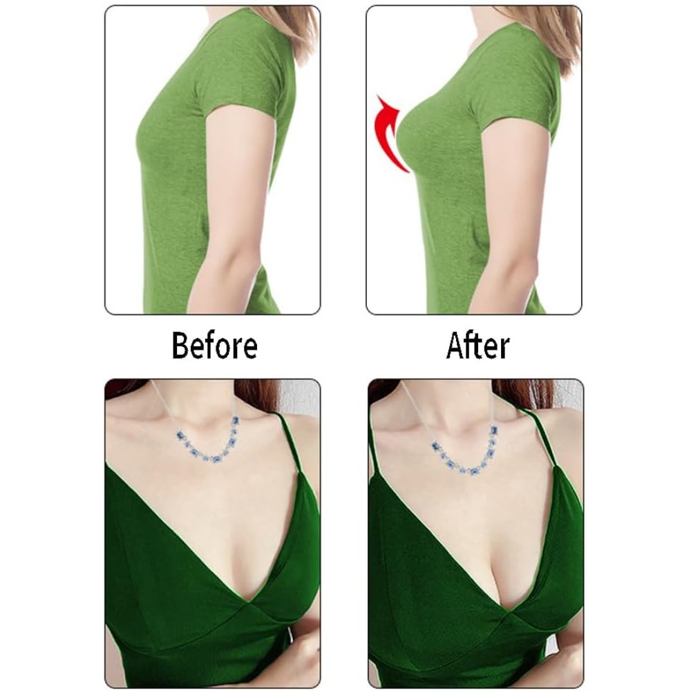 Silicone Bra Inserts, Triangle - огляд і ціна Push Up Bra Silicone