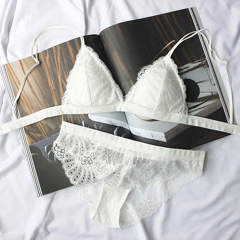 KUCLUTfull lace triangle cup s - огляд і ціна Sleep Bra Bralette