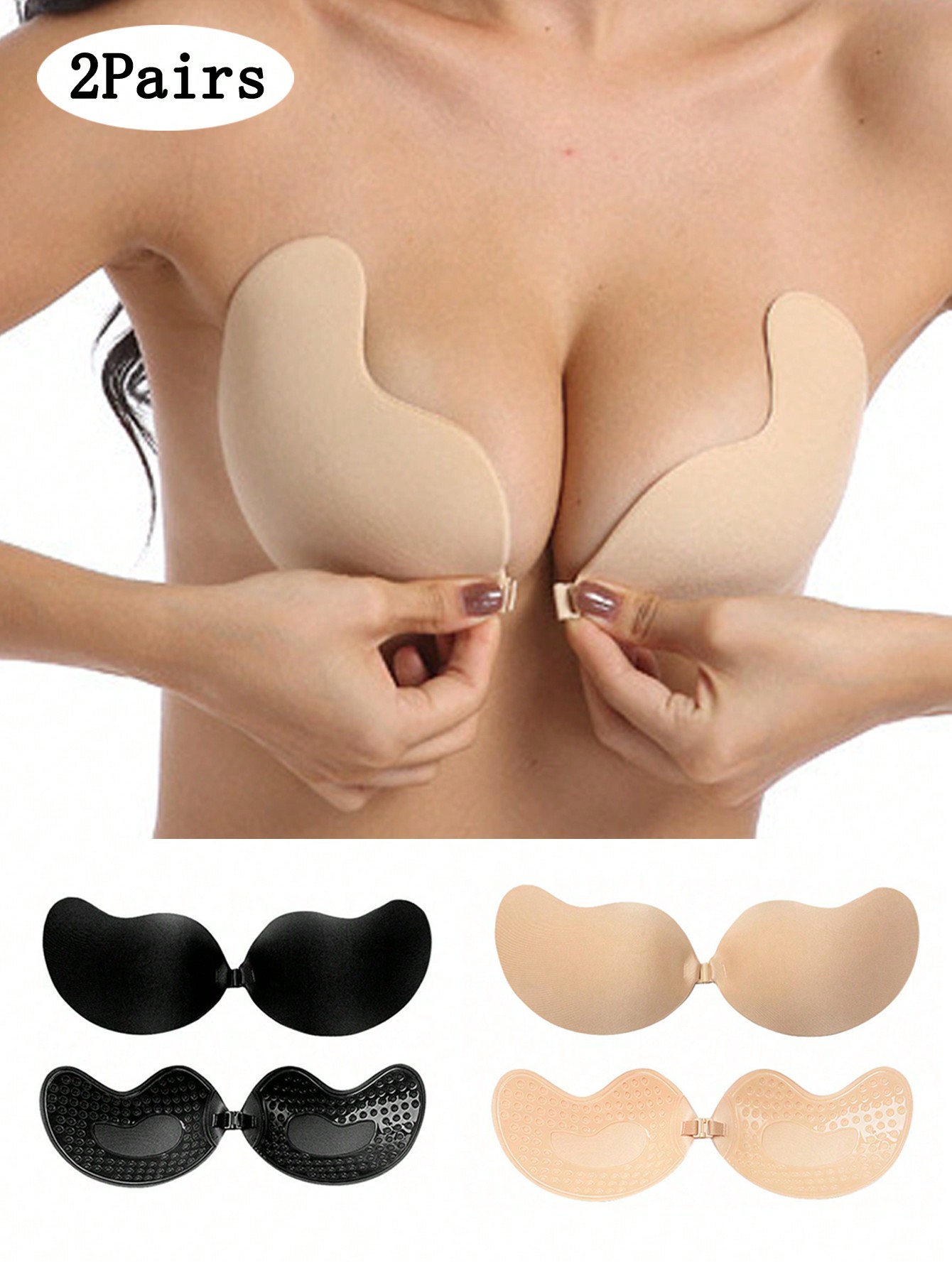2-pack Women's Self-Adhesive I - огляд і ціна Strapless Bra Adhesive