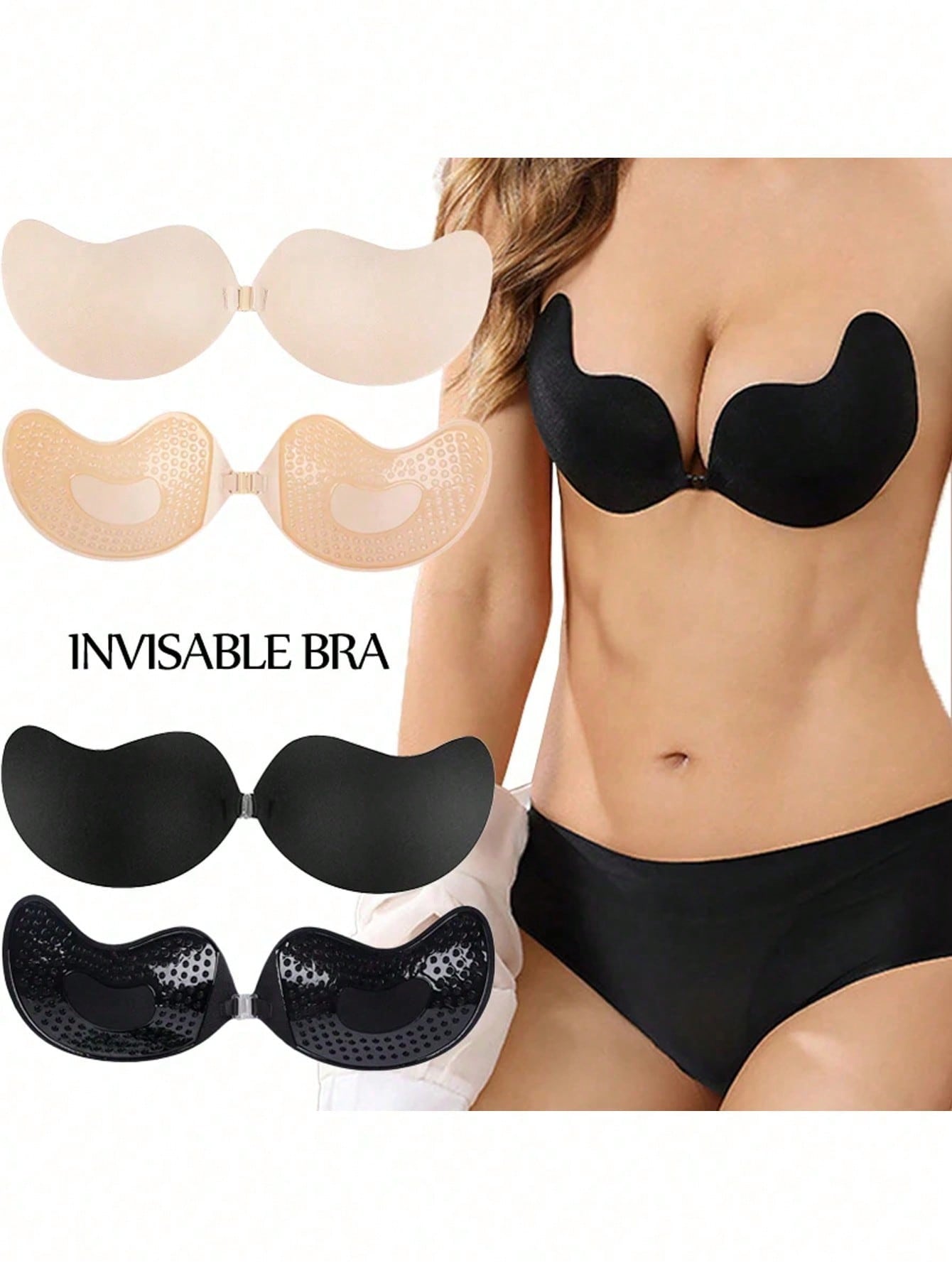 2-pack Women's Self-Adhesive I - огляд і ціна Strapless Bra Adhesive