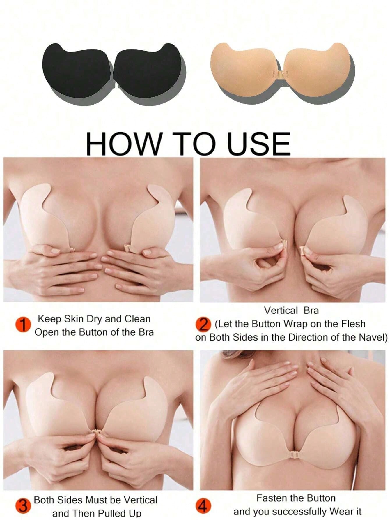 2-pack Women's Self-Adhesive I - огляд і ціна Strapless Bra Adhesive