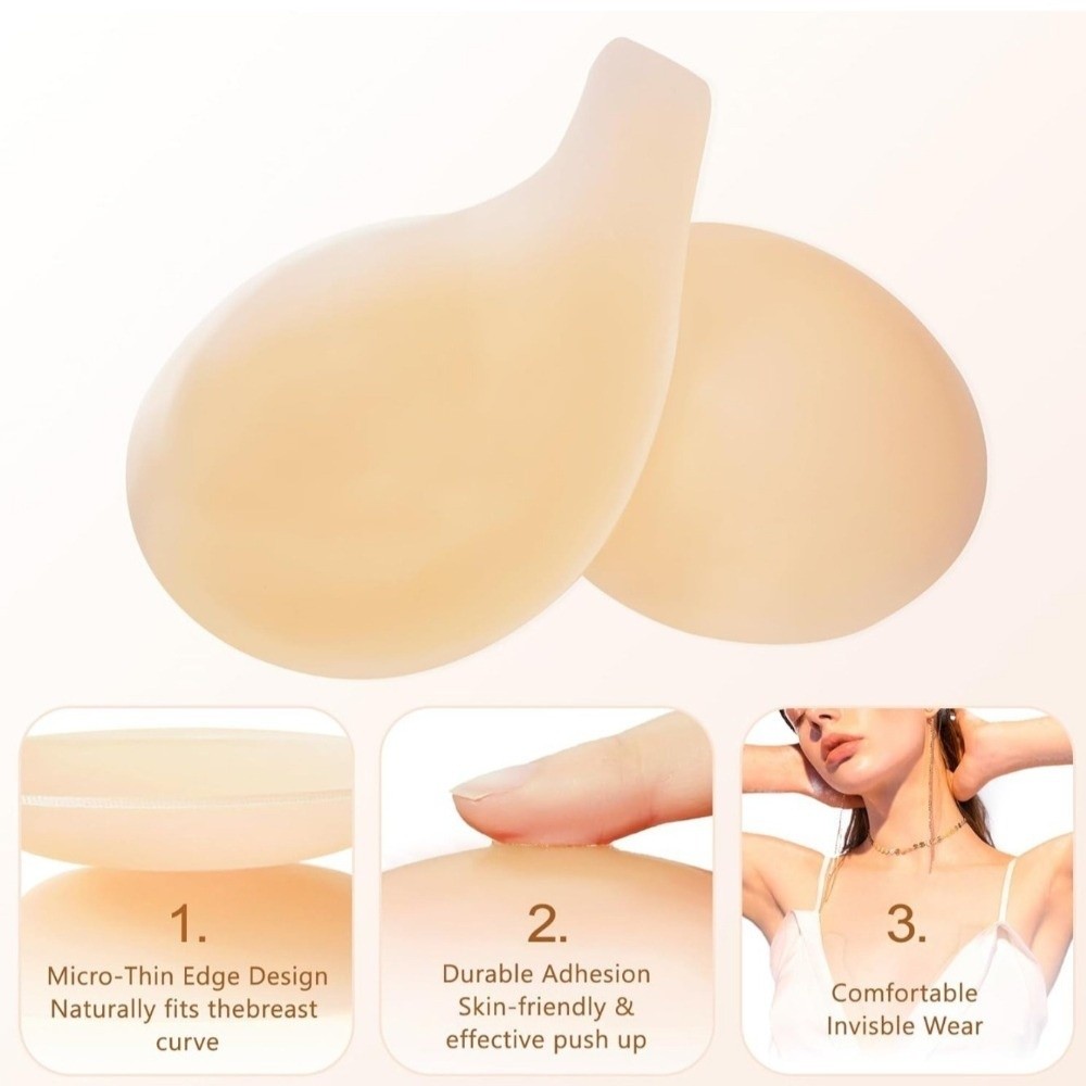 Seamless Silicone Nipple Cover - огляд і ціна Push Up Bra Silicone